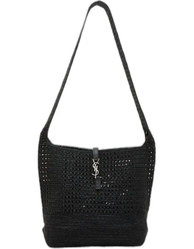 Raffia Hobo Bag