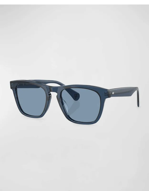 R-3 Acetate Square Sunglasses