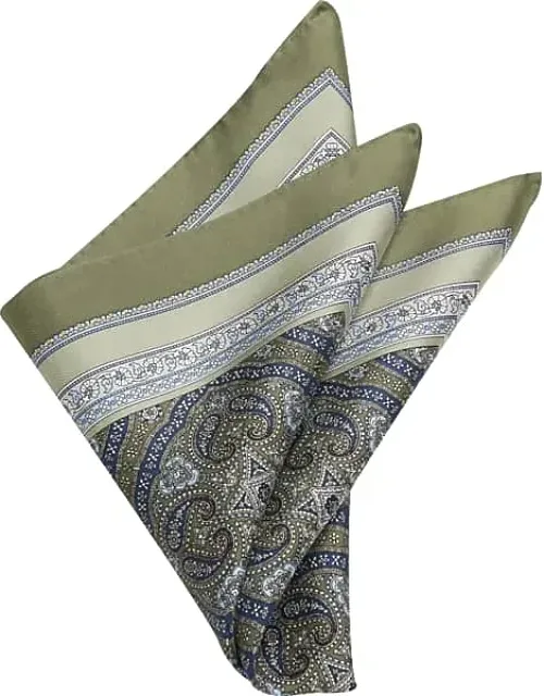 Paisley Silk Pocket Square