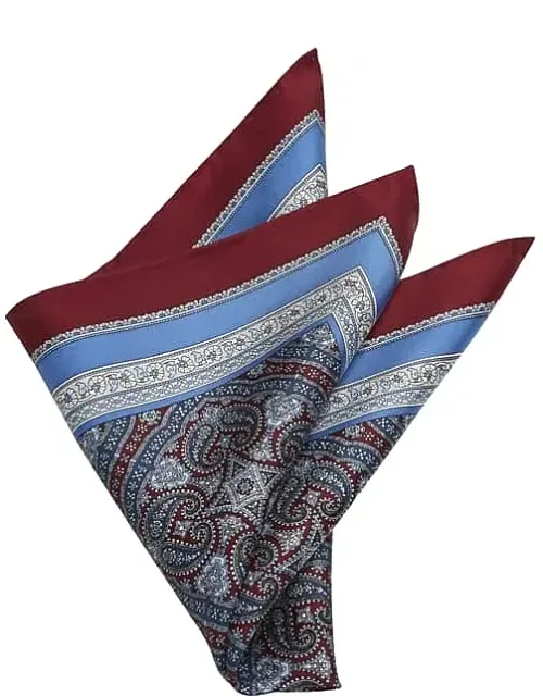 Paisley Silk Pocket Square