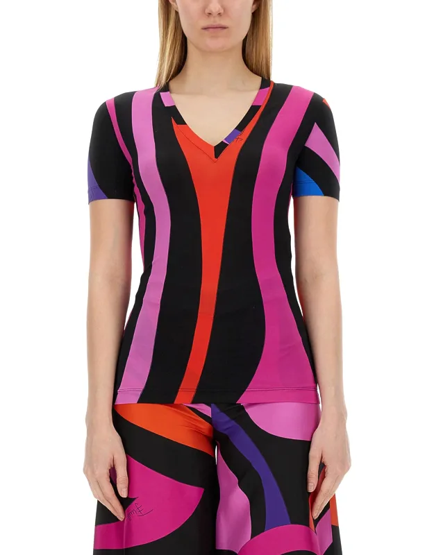 Marble Print T-shirt