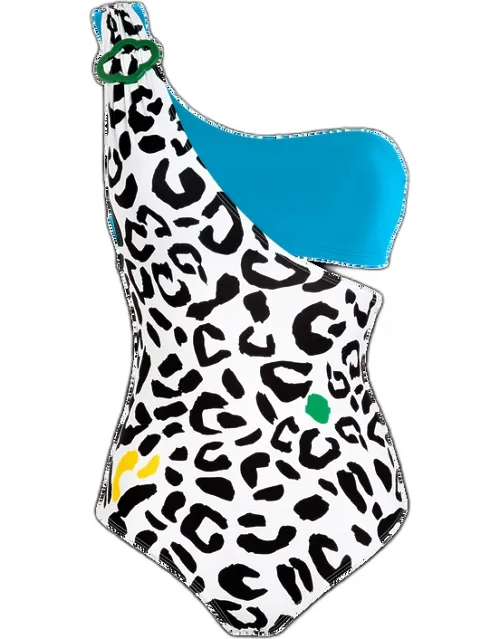 Asymmetrical One Piece Swimsuit