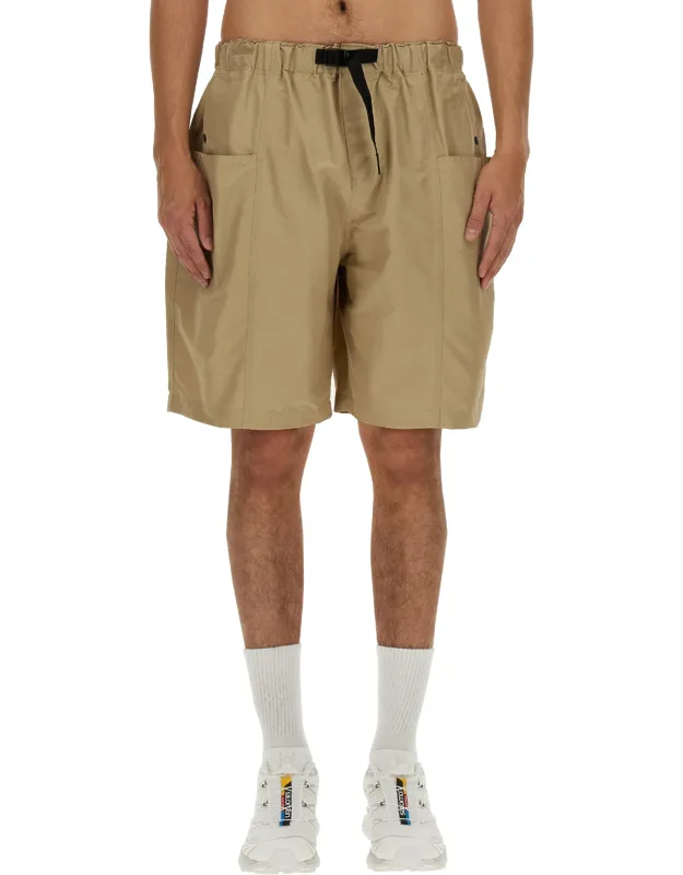 Belted Bermuda Shorts