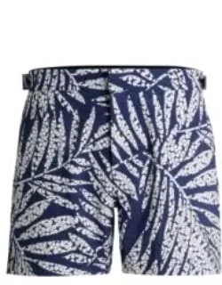 Fully Lined Swim Shorts In Quick-drying Printed Fabric
