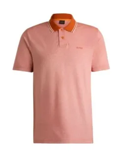 Logo-print Polo Shirt In Oxford-piqu Cotton