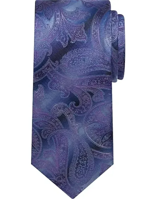 Pronto Uomo Big &amp; Tall Ombre Paisley Tie With Timeless Elegance And Modern Flair