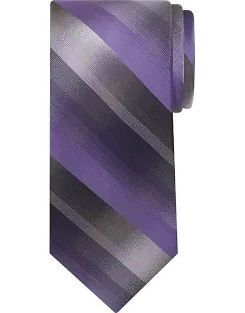 Ombre Plaid Tie With Modern Flair