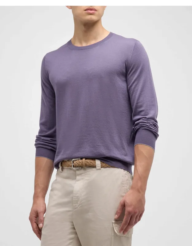 Fine Gauge Crewneck Sweater