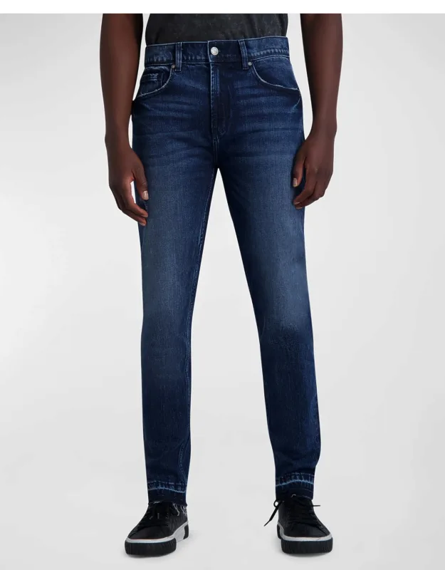 Tapered Denim Pants