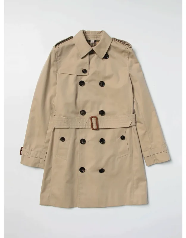 Cotton Gabardine Trench Coat