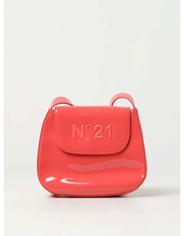 Patent Leather Bag With Logo