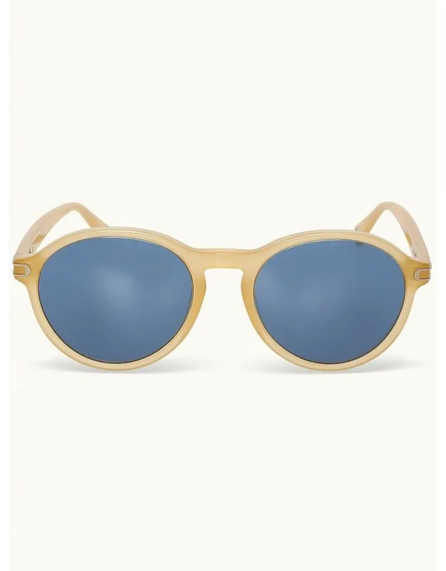 Sand Dune Round Frame Sunglasses