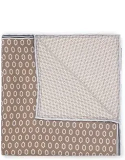 Silk Pocket Square With Seasonal Prints