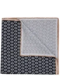 Silk Pocket Square With Seasonal Prints