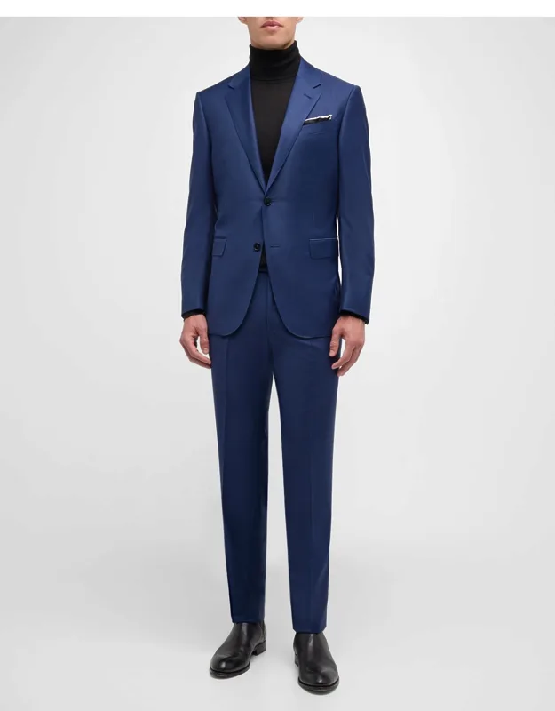 Trofeo Wool Pindot Suit