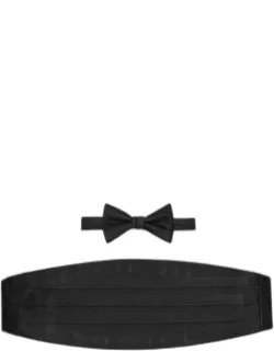 Pre-tied Bow Tie & Cummerbund Set