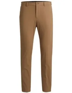 Slim-fit Trousers In Performance-stretch Jersey