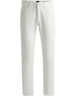 Slim-fit Jeans In Mechanical-stretch Denim