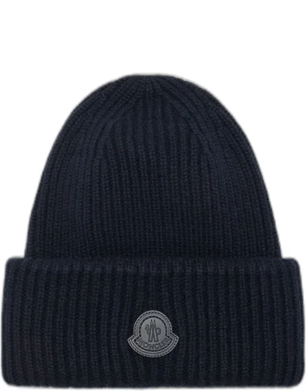Ribbed Cashmere Beanie