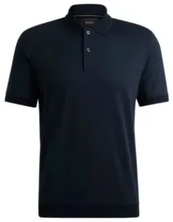 Regular-fit Polo Shirt In Cotton And Cashmere