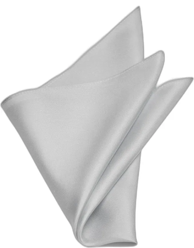 Solid Silk Pocket Square