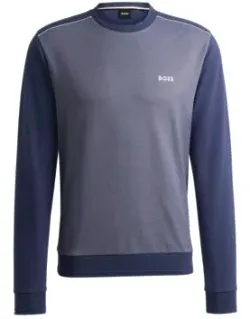 Regular-fit Sweatshirt With Jacquard Structure