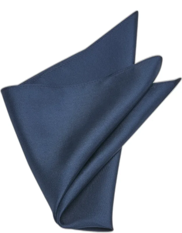 Solid Silk Pocket Square - Timeless Elegance, Soft Fabric
