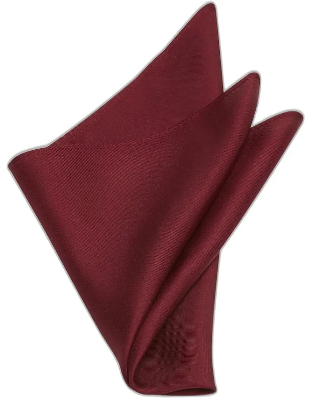 Solid Silk Pocket Square