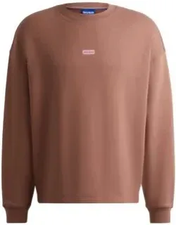 Cotton-terry Sweatshirt With Logo Print