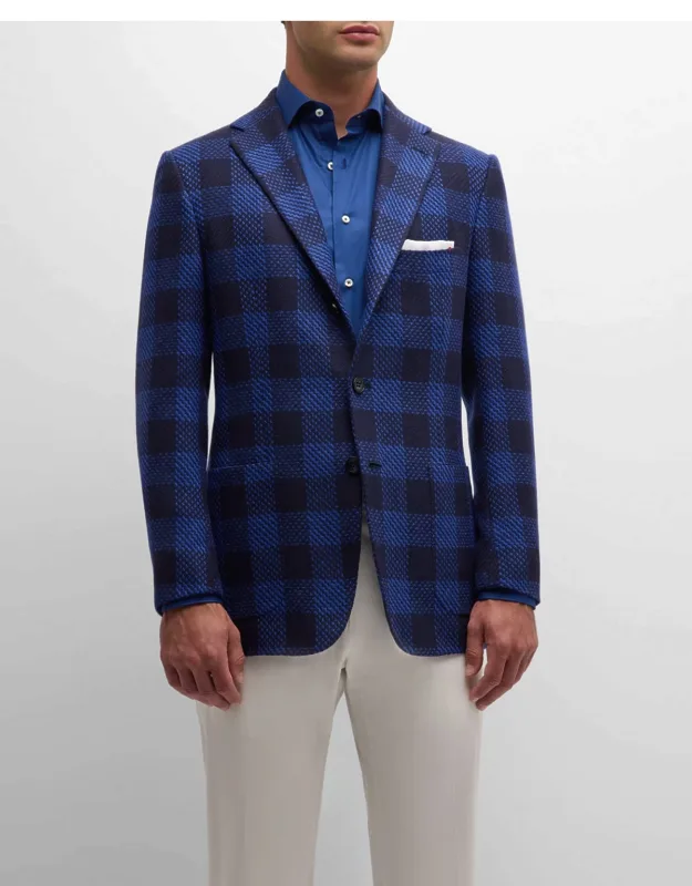 Large Check Sport Coat