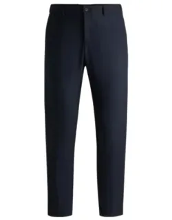 Packable Slim-fit Trousers With Four-way Stretch