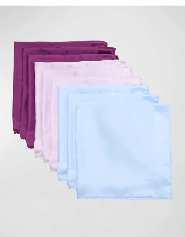 Tonal Silk Pocket Square