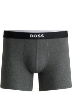 Stretch-jersey Boxer Briefs With Logo Waistband