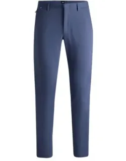 Slim-fit Trousers In Stretch Cotton