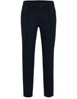 Slim-fit Trousers In Stretch Wool