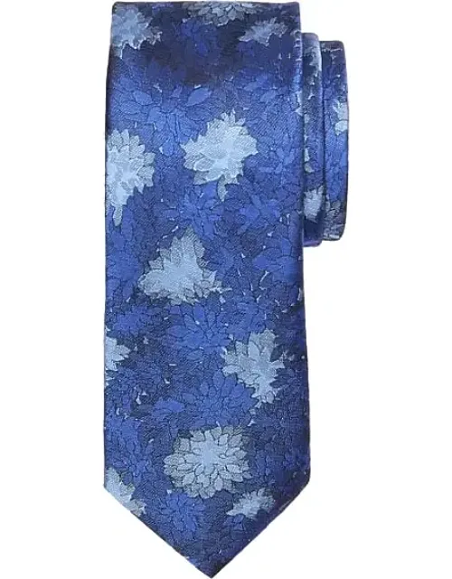 Big & Tall Narrow Floral Bouquet Tie
