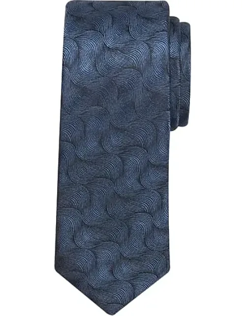 Narrow Paint Swirls Tie