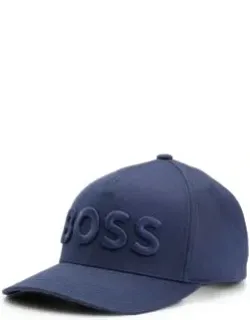 Cotton-twill Cap With 3d Embroidered Logo