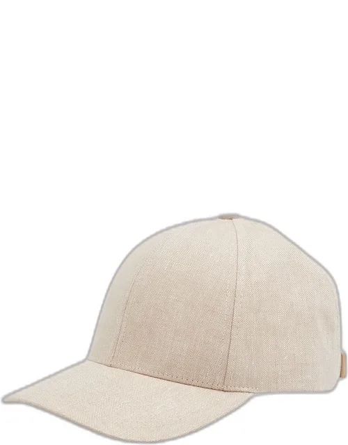 Hampton Linen Baseball Hat