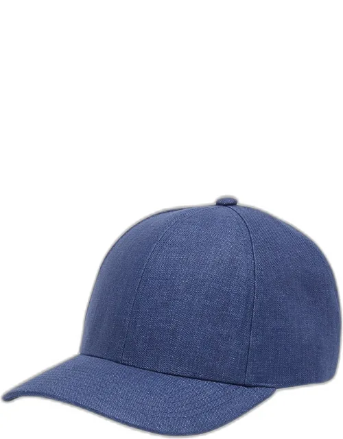 Linen 6-panel Baseball Cap
