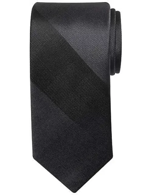 Narrow Tonal Plaid Tie