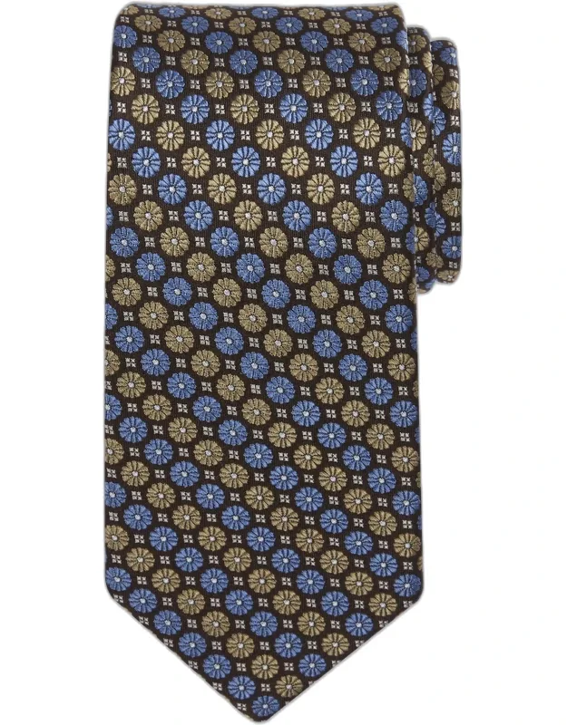 Traveler Collection Floral Stripe Tie