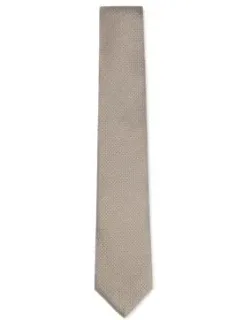 Italian-silk Tie With Jacquard Pattern