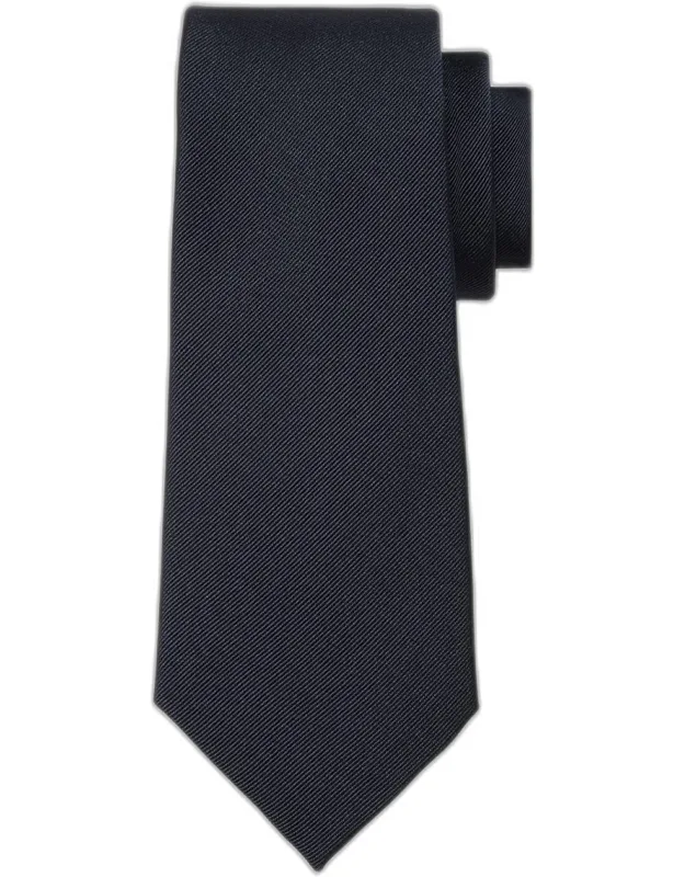 Satin-backed Faille Tie