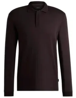 Regular-fit Polo Shirt In Cotton And Cashmere