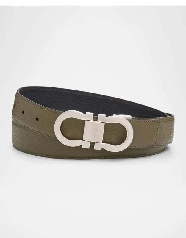 Reversible Leather Belt