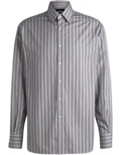Regular-fit Striped Cotton Shirt