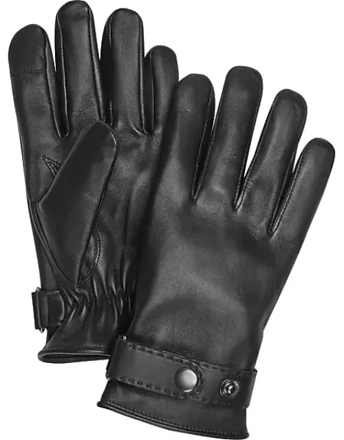 Wrist Strap Leather Gloves