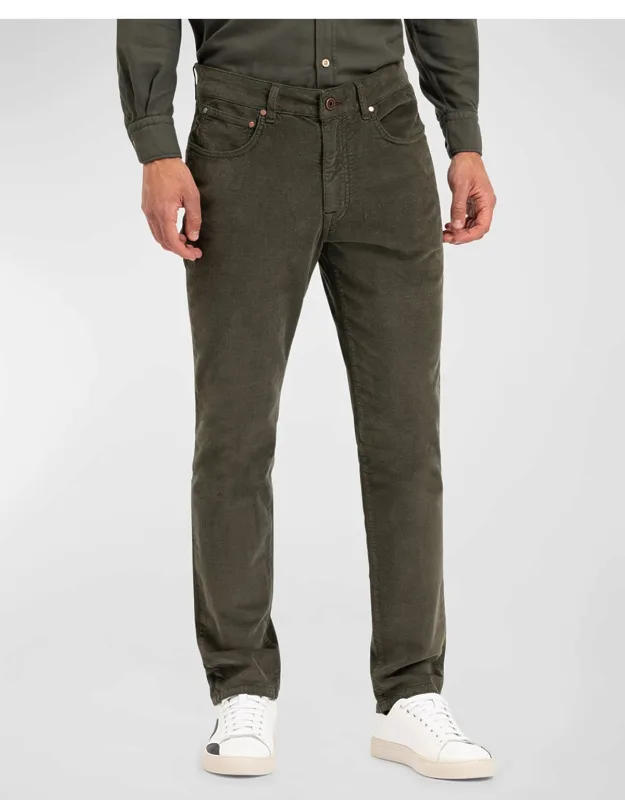 Garment-dyed Corduroy Pants