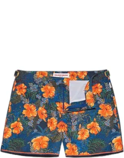 Multi Club Tropicana Print Swim Shorts